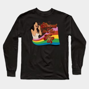 Shout To The Top (Rainbow) Long Sleeve T-Shirt